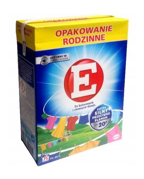 Фото - Пральний порошок Henkel ﻿Proszek E do prania kolorów 4,5 kg 75 prań 