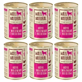 karma-dla-psa-maxi-natural-indyk-wolowina-6x400g