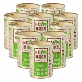 karma-dla-psa-maxi-natural-jelen-wolowina-10x400g