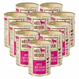 karma-dla-psa-maxi-natural-indyk-wolowina-10x400g