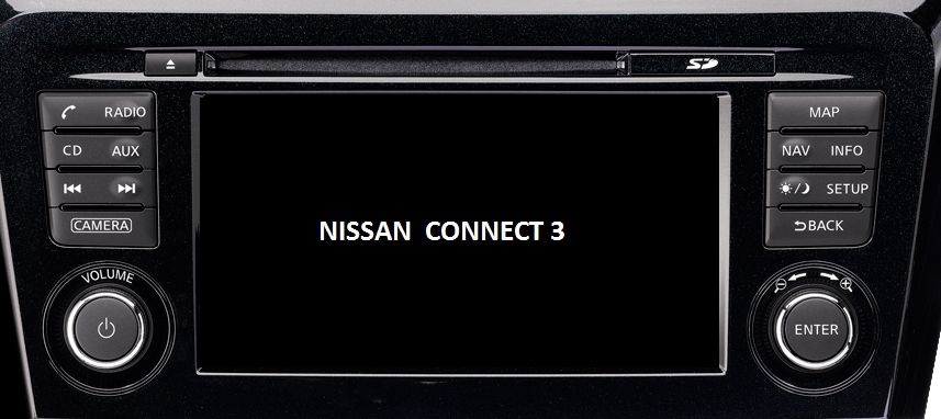 NAJNOWSZA KARTA MAPA 2023/24 EU NISSAN LCN3 QUASHQAI JUKE