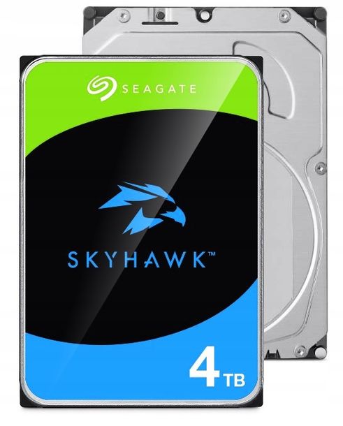 Dysk twardy Seagate SKYHAWK 4TB HDD do CCTV 24/7