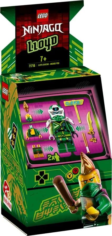たに LEGO 71716 Ninjago Awatar Lloyda — kapsuła gracza - porównaj