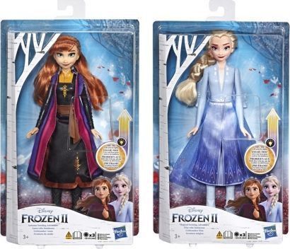 HASBRO E 6952 FROZEN 2 ELSA/ANNA MAGICZNA SUKIENKA 