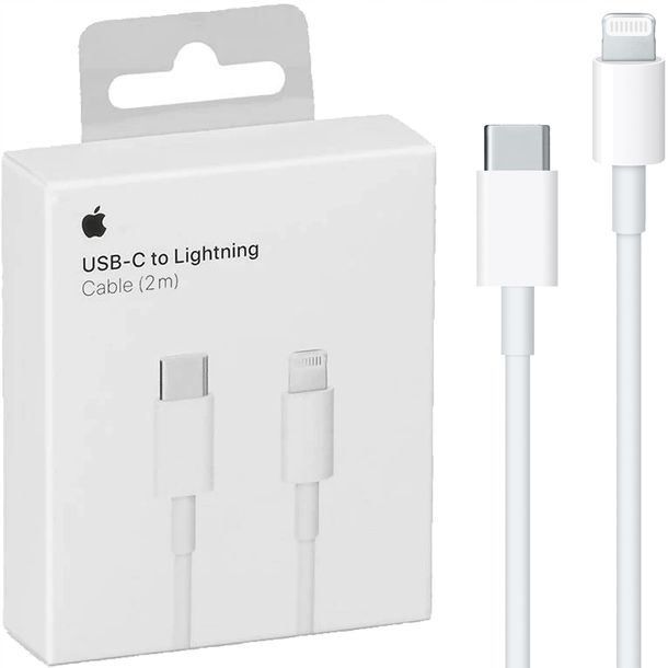 APPLE ORYGINALNY KABEL USB C Lightning iPhone 2m