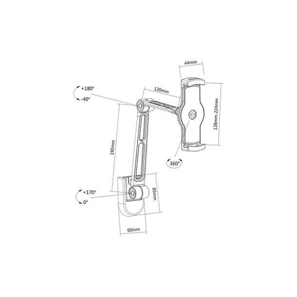 techly-ramie-scienne-do-tabletu-i-ipad-4-7-129-regulowane-czarne
