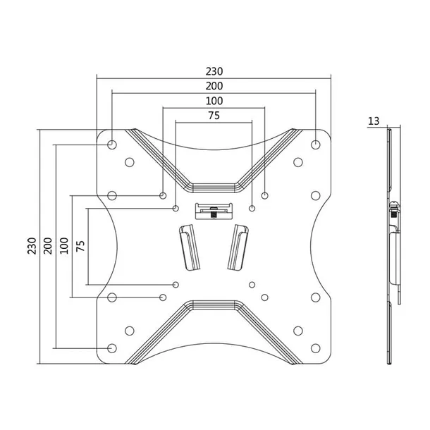 logilink-uchwyt-scienny-lcd-led-vesa-200x200-23-42