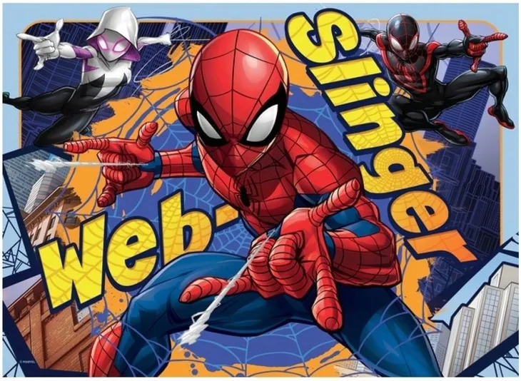 puzzle-4x100-spider-man-bumper-pack-kolekcja-spiderman
