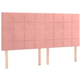 zaglowki-do-lozka-4-szt-rozowy-80x5x78-88-cm-aksamit