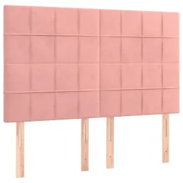 zaglowki-do-lozka-4-szt-rozowy-72x5x78-88-cm-aksamit