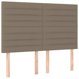 zaglowki-do-lozka-4-szt-taupe-72x5x78-88-cm-tkanina