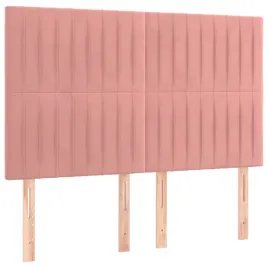 zaglowki-do-lozka-4-szt-rozowy-72x5x78-88-cm-aksamit