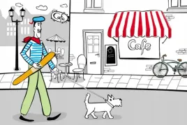 fototapeta-lateks-na-wymiar-francja-ulica-bagietka