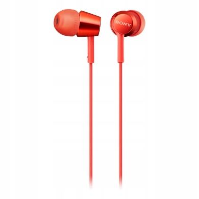Słuchawki douszne Sony MDR-EX155AP czerwony