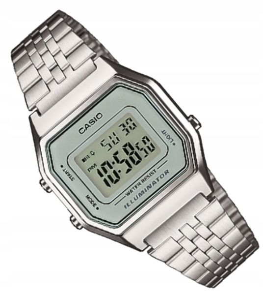 Damski zegarek sportowy Casio LA680WEA iluminator