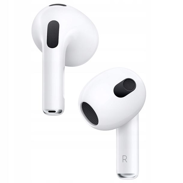 ﻿Oryginalne słuchawki douszne Apple AirPods 3 Bluetooth - Etui ładujące