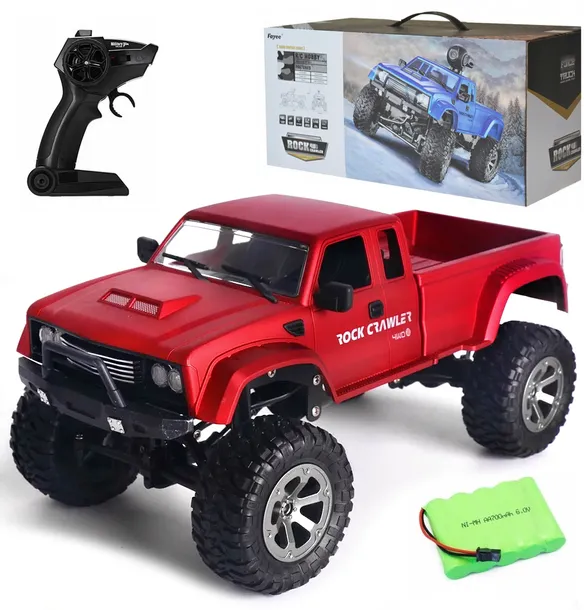 SAMOCHÓD ZDALNIE STEROWANY PICKUP auto RC 4x4 ROCK CRAWLER