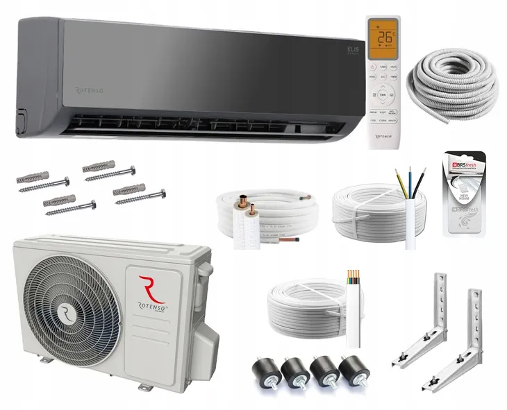 KLIMATYZACJA Rotenso ELIS X 3,5kW WIFI ZESTAW 3m – 168212050 - ERLI.pl