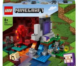 lego-minecraft-zniszczony-portal-21172-prezent-klocki