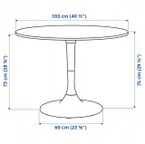 ikea-docksta-stol-bialy-bialy-103-cm-stan-nowy