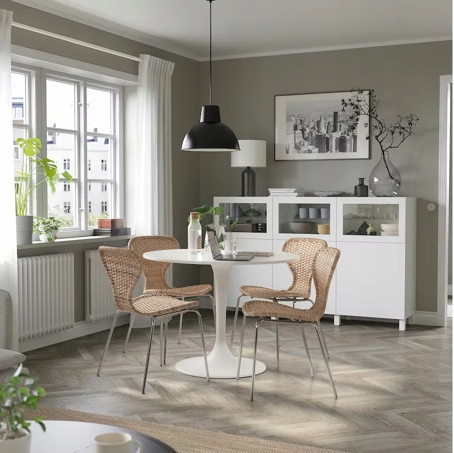 ikea-docksta-stol-bialy-bialy-103-cm