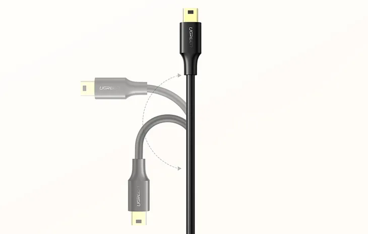 kabel-usb-do-mini-usb-ugreen-us132-3m-czarny-dlugosc-przewodu-3-m