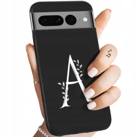 etui-matowe-do-google-pixel-7-pro-wzory-inicjaly-litery-litera-obudowa-case