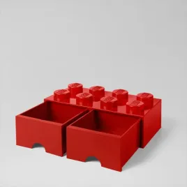 lego-40061730-pojemnik-z-szuflada-8-czerwony