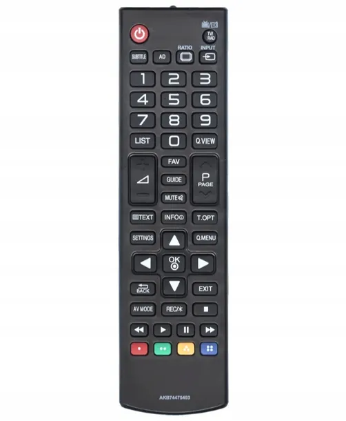 pilot-lamex-akb74475403-czarny-przeznaczenie-tv-waga-z-opakowaniem-3-kg