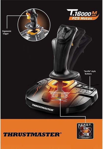 ThrustMaster T.16000M FCS Hotas - Joystick E Acceleratore - Foto 7