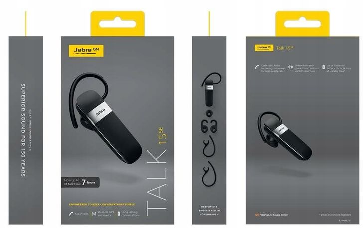 Jabra Talk 15 SE Bezprzewodowy zestaw słuchawkowy Bluetooth 3.0