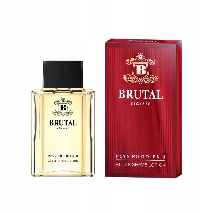 BRUTAL CLASSIC WODA PO GOLENIU 100ML CZERWONY – 168589593 - ERLI.pl