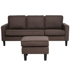 sofa-3-osobowa-z-otomana-brazowa-avesta