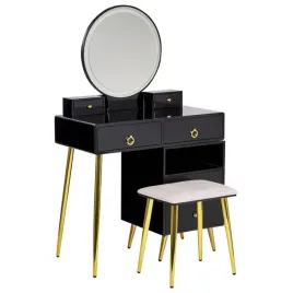 toaletka-6-szuflad-lustro-led-ze-stolkiem-czarno-zlota-yves
