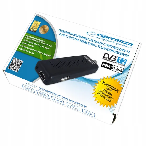 tuner-dvb-t2-esperanza-ev109r-waga-z-opakowaniem-0-5-kg