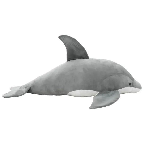 pluszowy-delfin-przytulanka-szary