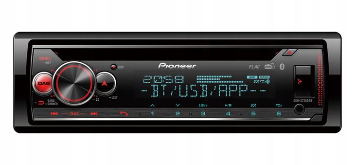 ﻿Pioneer DEH-S720DAB Radio sam. CD MP3 USB Bluetooth DAB+ CZĘSTOCHOWA SKLEP