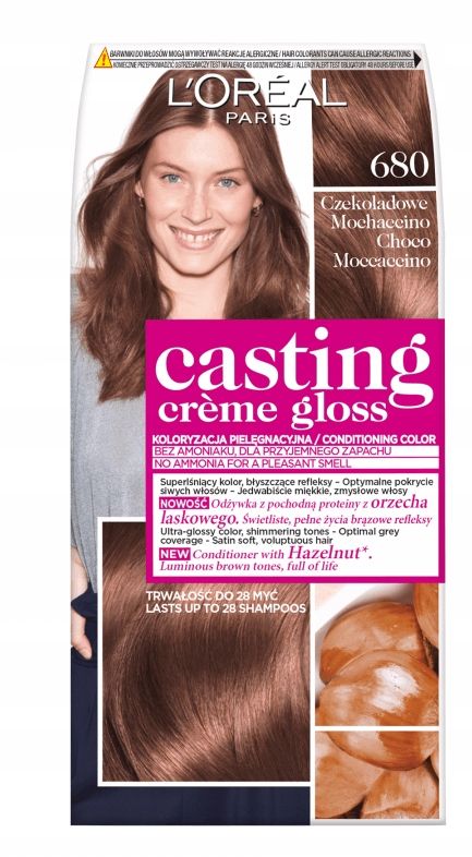 L'Oréal Paris Casting Creme Gloss Farba do włosów dla kobiet 48 ml