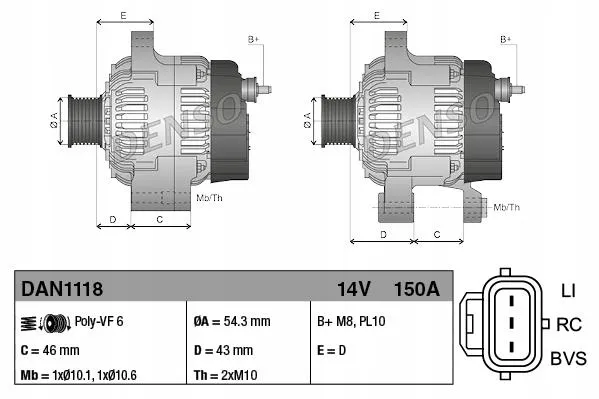 alternator-denso-dan1118-waga-z-opakowaniem-0-15-kg