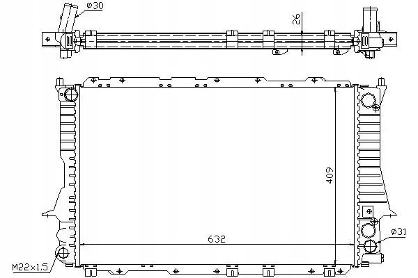 chlodnica-nissens-60459-stan-nowy-producent-czesci-nissens
