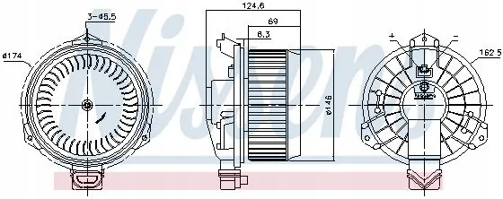 dmuchawa-toyota-yaris-05-nissens-87365-waga-z-opakowaniem-2-kg