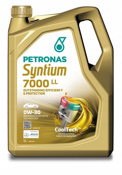 Zdjęcia - Olej silnikowy Syntium PETRONAAS  7000 LL 0W30 5L 504.00/507.00 