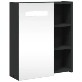 szafka-lazienkowa-z-lustrem-i-led-czarna-45x13x52-cm