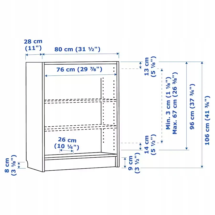 ikea-billy-regal-imit-debu-80x28x106-cm-stan-nowy