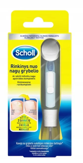 Scholl Preparat Na GrzybicĘ Paznokci Szybki I Skuteczny Pilniczki Erlipl 0437