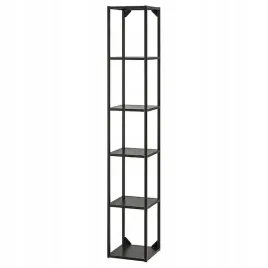 ikea-enhet-obudowa-wysoka-z-polkami-antracyt-30x30x180-cm