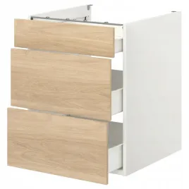 ikea-enhet-szafka-stojaca-3-szuflady-bialy-imit-debu-60x62x75-cm
