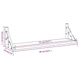 polki-scienne-2-szt-dab-sonoma-60x15x155-cm-stan-nowy
