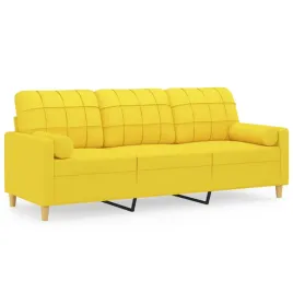 3-osobowa-sofa-z-poduszkami-zolta-180-cm-tkanina
