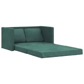 sofa-podlogowa-2-w-1-ciemnozielona-122x204x55-cm-aksamit